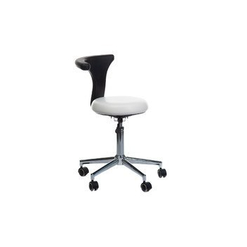 Taboret medyczny z podłokietnikiem BD-Y915 Biały